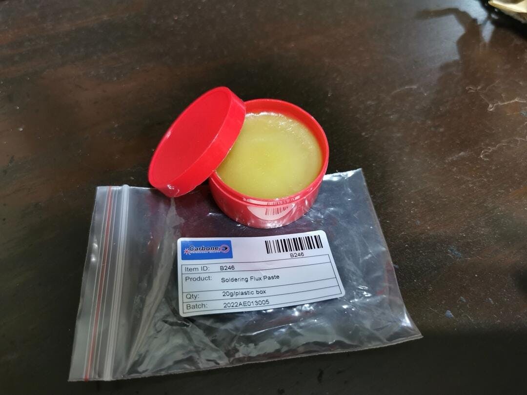 FNTC SLANTED 151 × FLUX PR Pasta Flux Para Soldar Cautin Estaño 20 Gramos