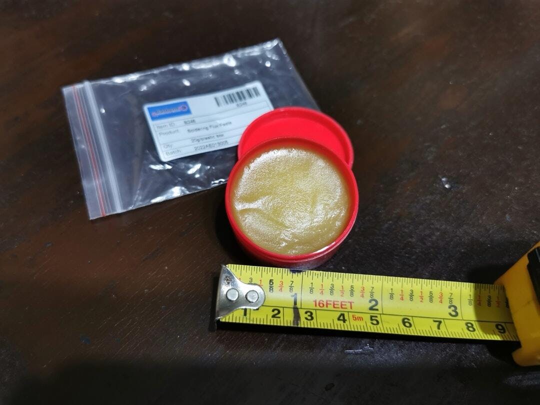 FNTC SLANTED 151 × FLUX PR Pasta Flux Para Soldar Cautin Estaño 20 Gramos
