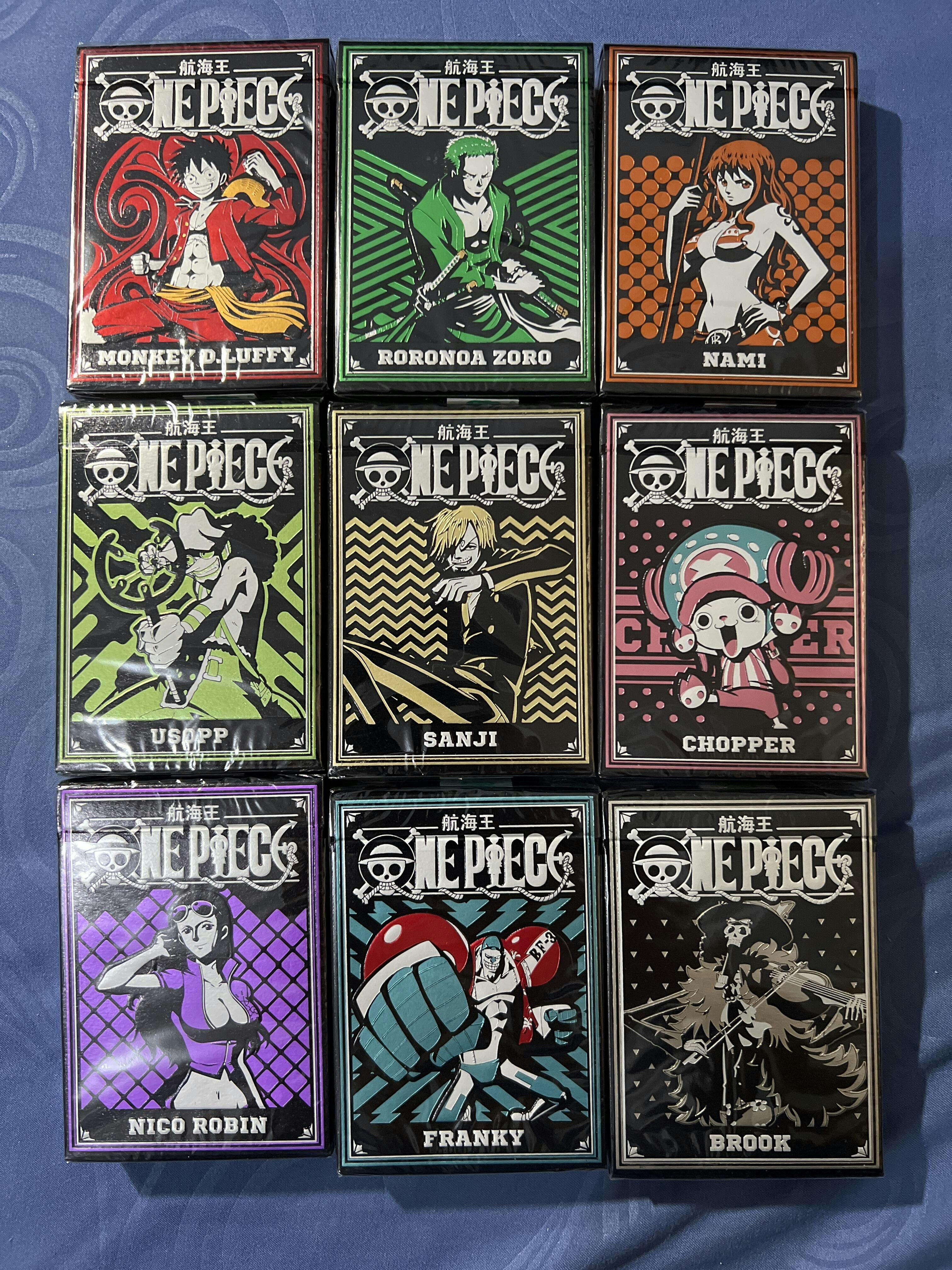 one piece playing cards トランプ　デック One Piece Playing Cards Deck Review! - YouTube