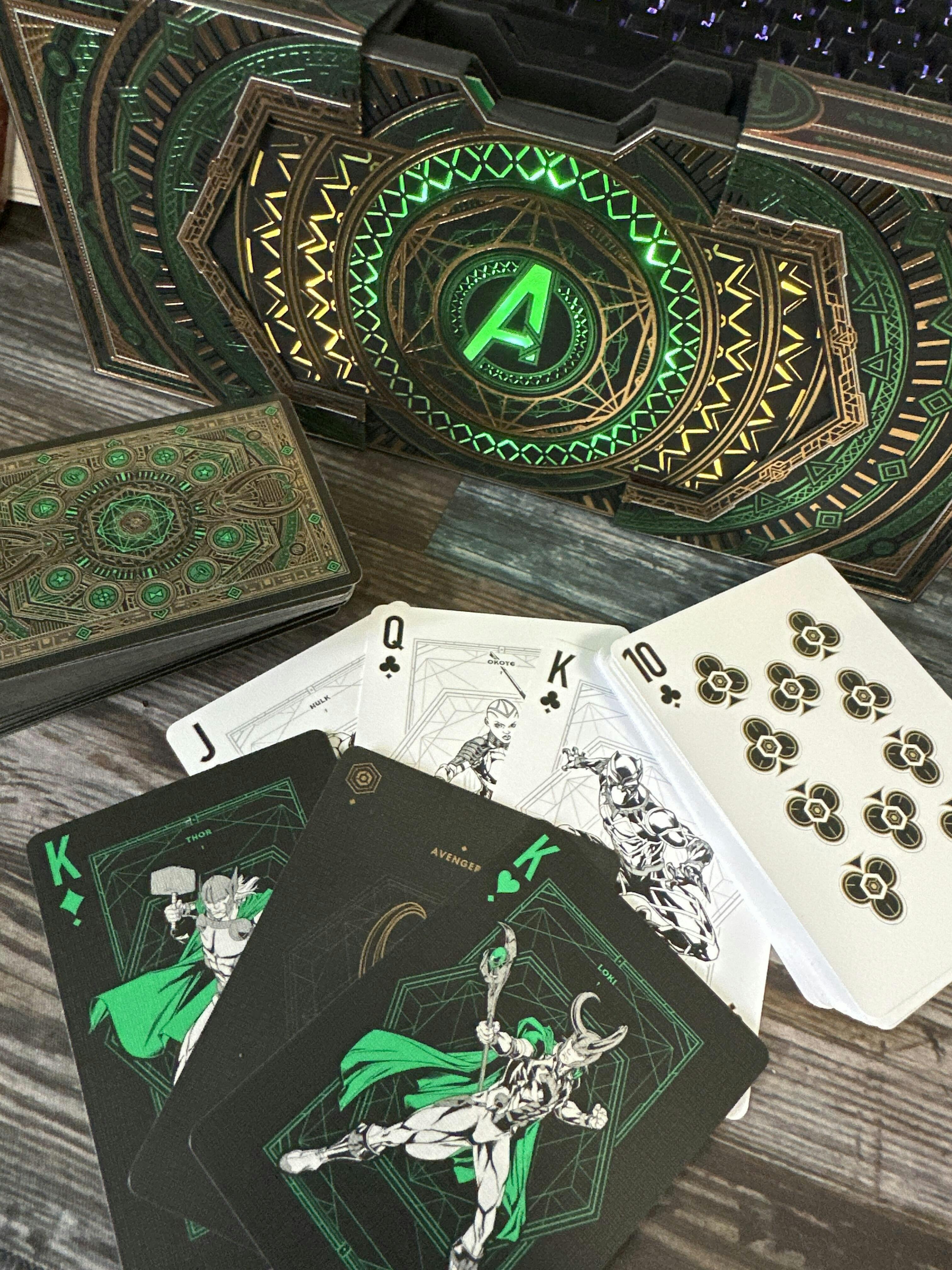 Marvel's Avengers: Loki Playing Cards | Card Mafia