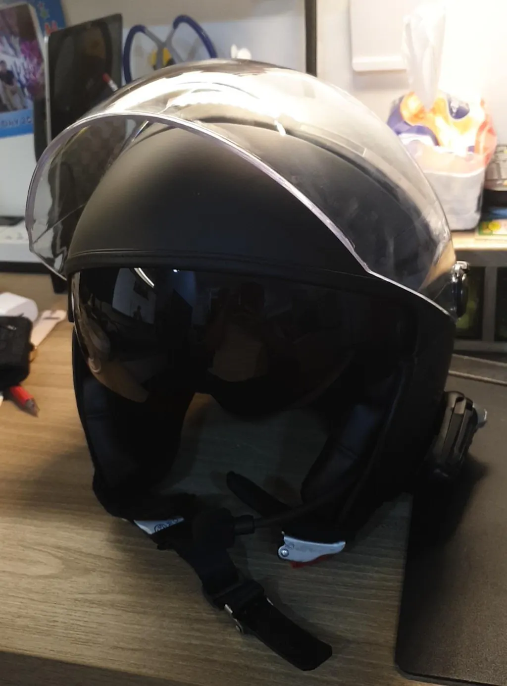 cardo motorcycle helmet 45mm audio set 45mm JBL Audio Set: Bluetooth Headset