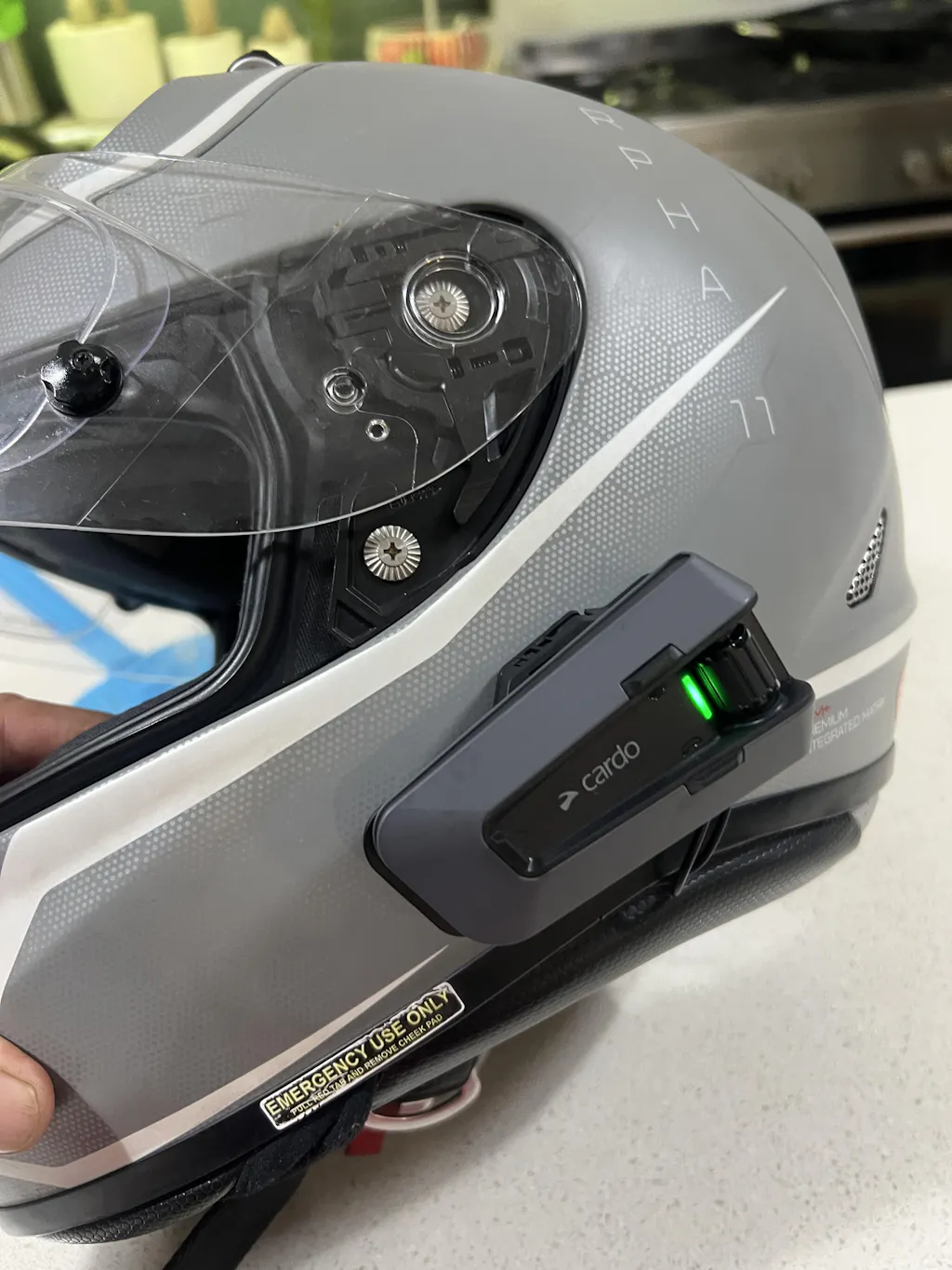 Packtalk EDGE: Bluetooth Headset | Cardo Systems