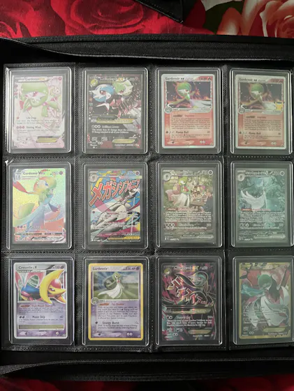 pokemon binder full of rare cards Amazon.com: FunGuys Trading Card Binder for Cards, 9 Pocket, 504 Side  Loading Sports Card Binder, Card Collection Binder for Yugioh, MTG, TCG,  Card Book Holder for Trading Cards : Toys & Games main image 0