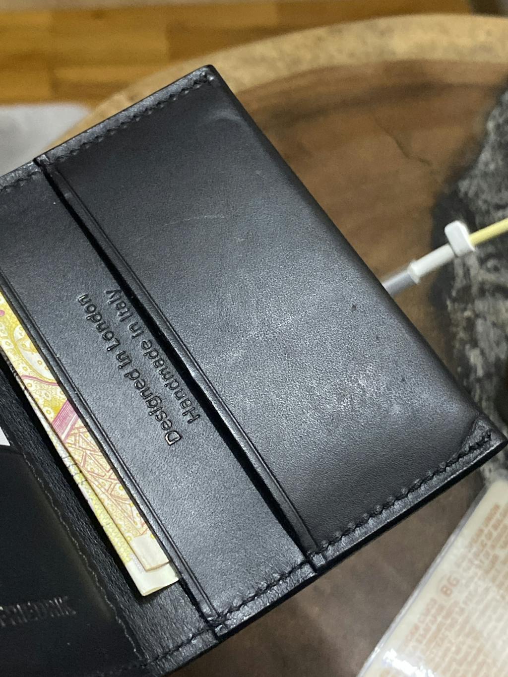 Swanfield Leather Card Wallet & Carl Friedrik™