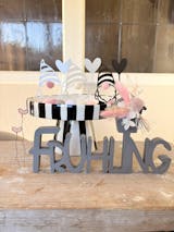 Frühling Schriftzug