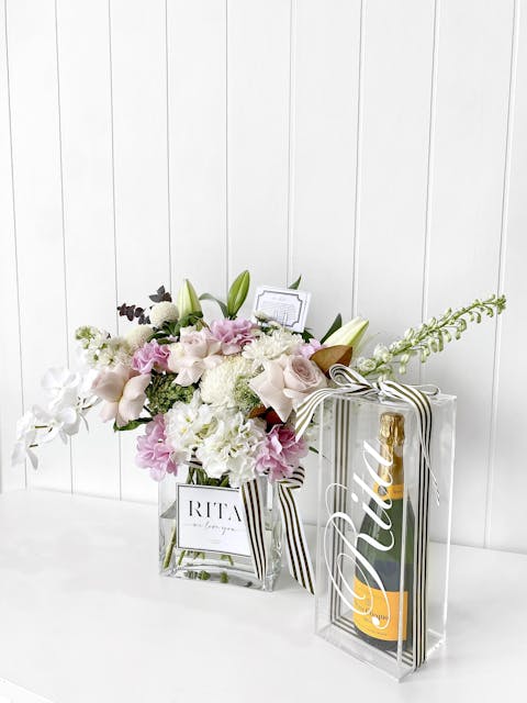 Acrylic Scotch Wine Champagne Box