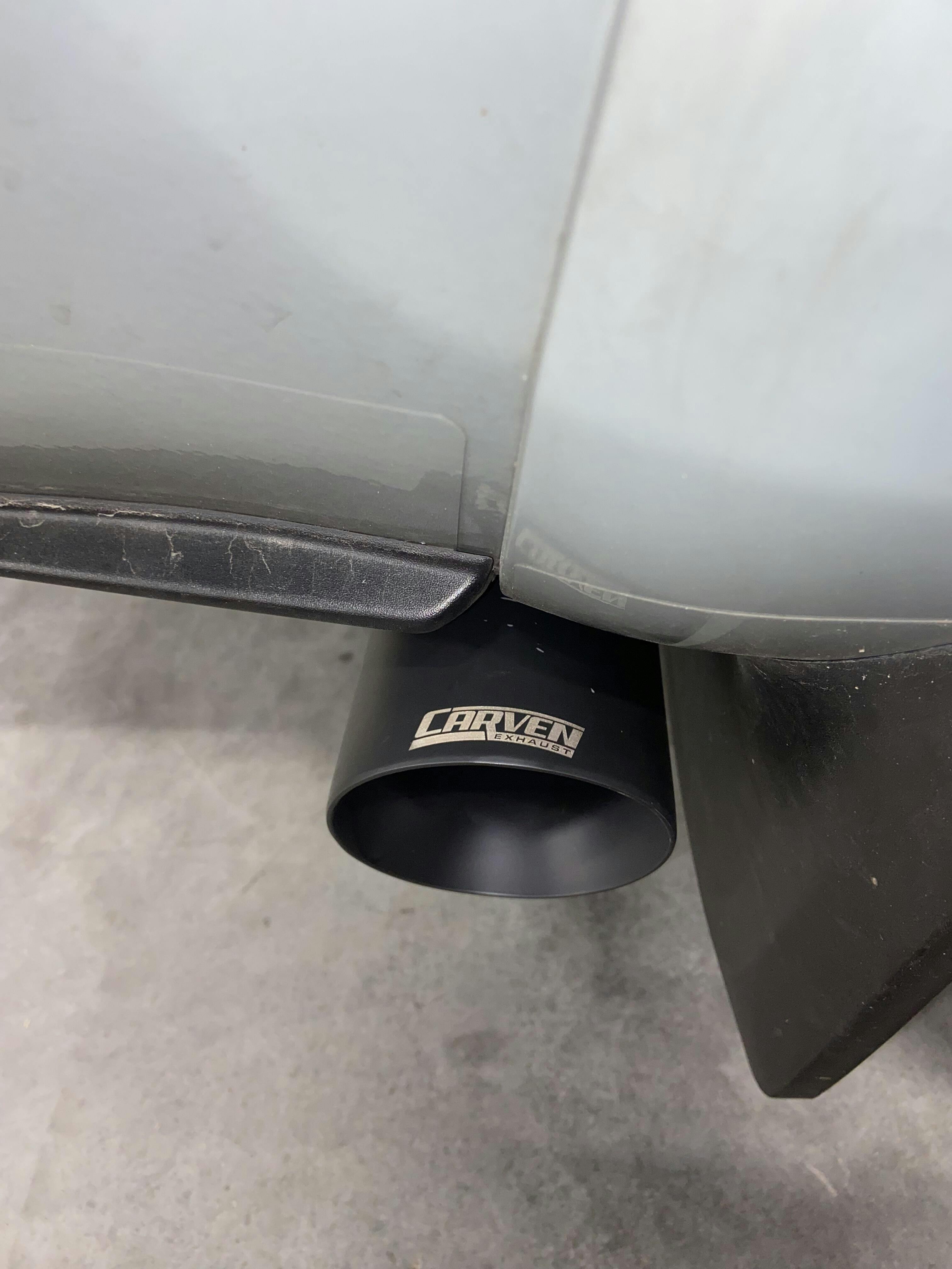 20162023 Toyota 3.5L CatBack kit 4.0” Single Exit Tip Carven