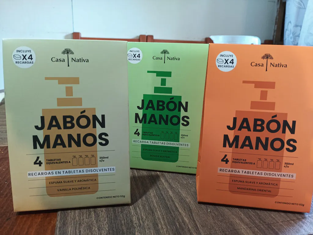 Pack Triple 4 Recargas de Jabón Espuma
