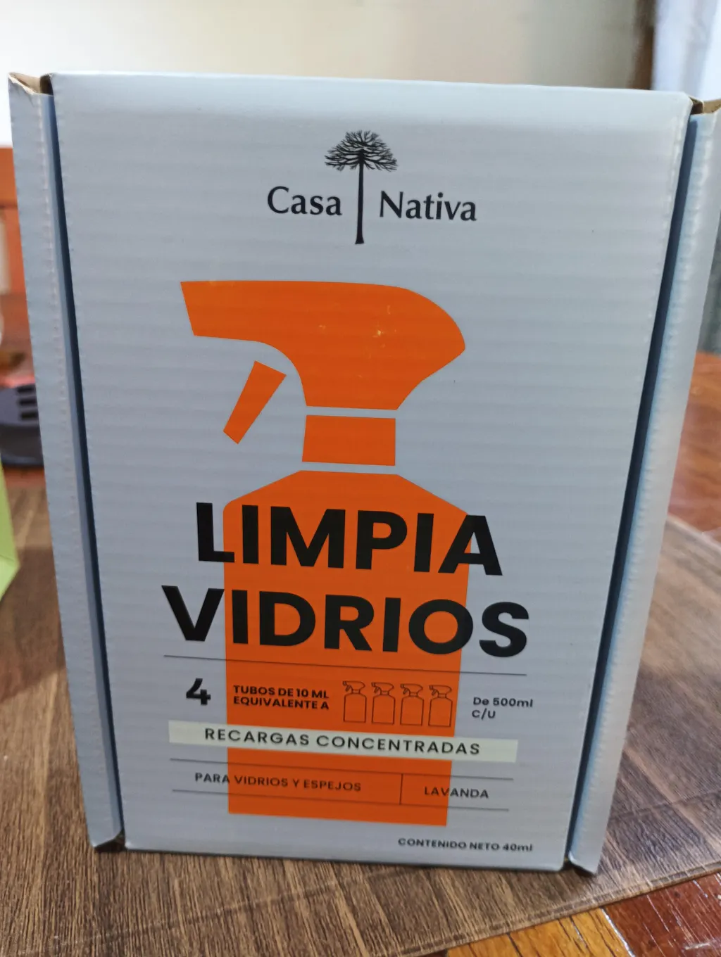4 Recargas Limpiavidrios