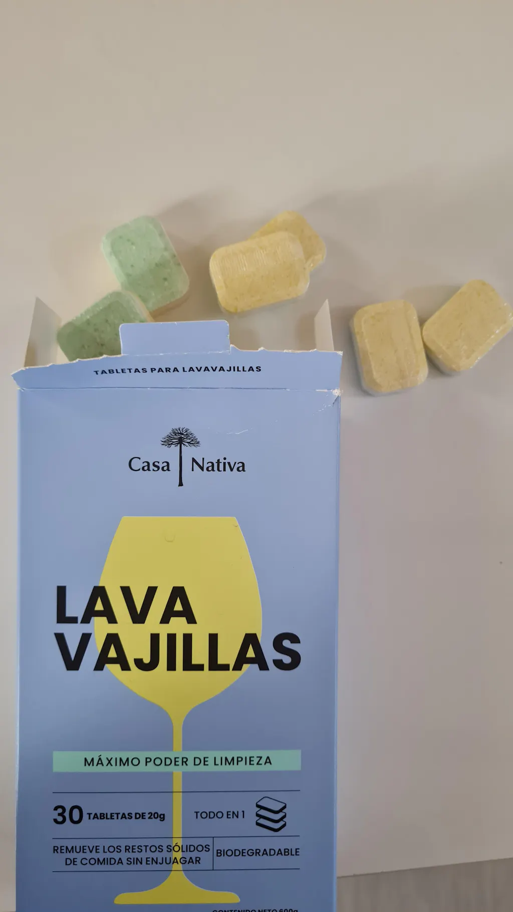 Tabletas Lavavajillas