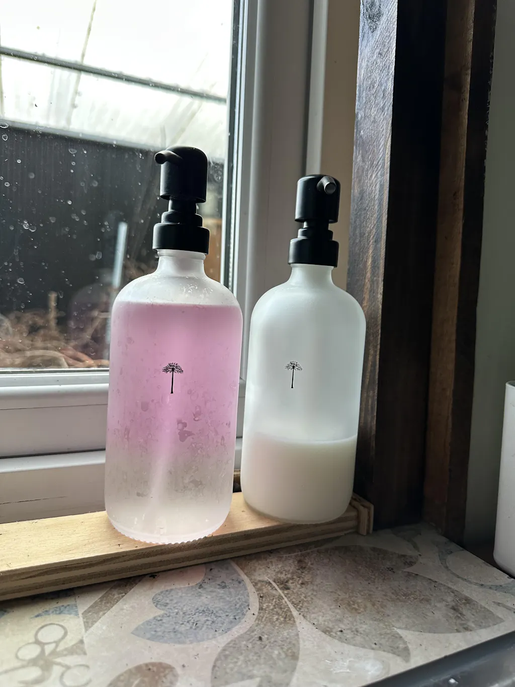 Dispensador Lavaloza Vidrio Opaco