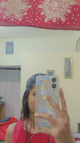 BLUE FLOWER Chain Soft Case