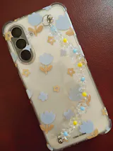 BLUE FLOWER Chain Soft Case