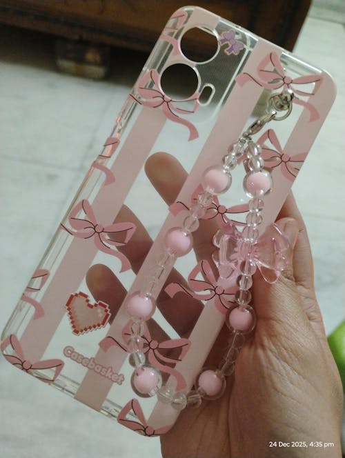Blossom Bash Pinkpearl Fall Chain Phone Cover