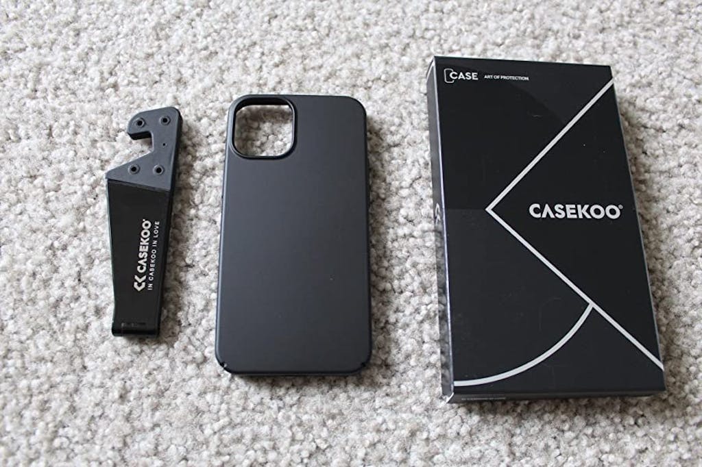 iphone 12 mini matte black case