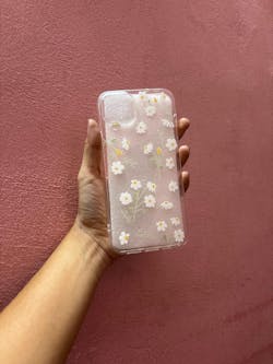 Cute Pink Bow Transparent iPhone Case – Aesthetic & Minimalist Design