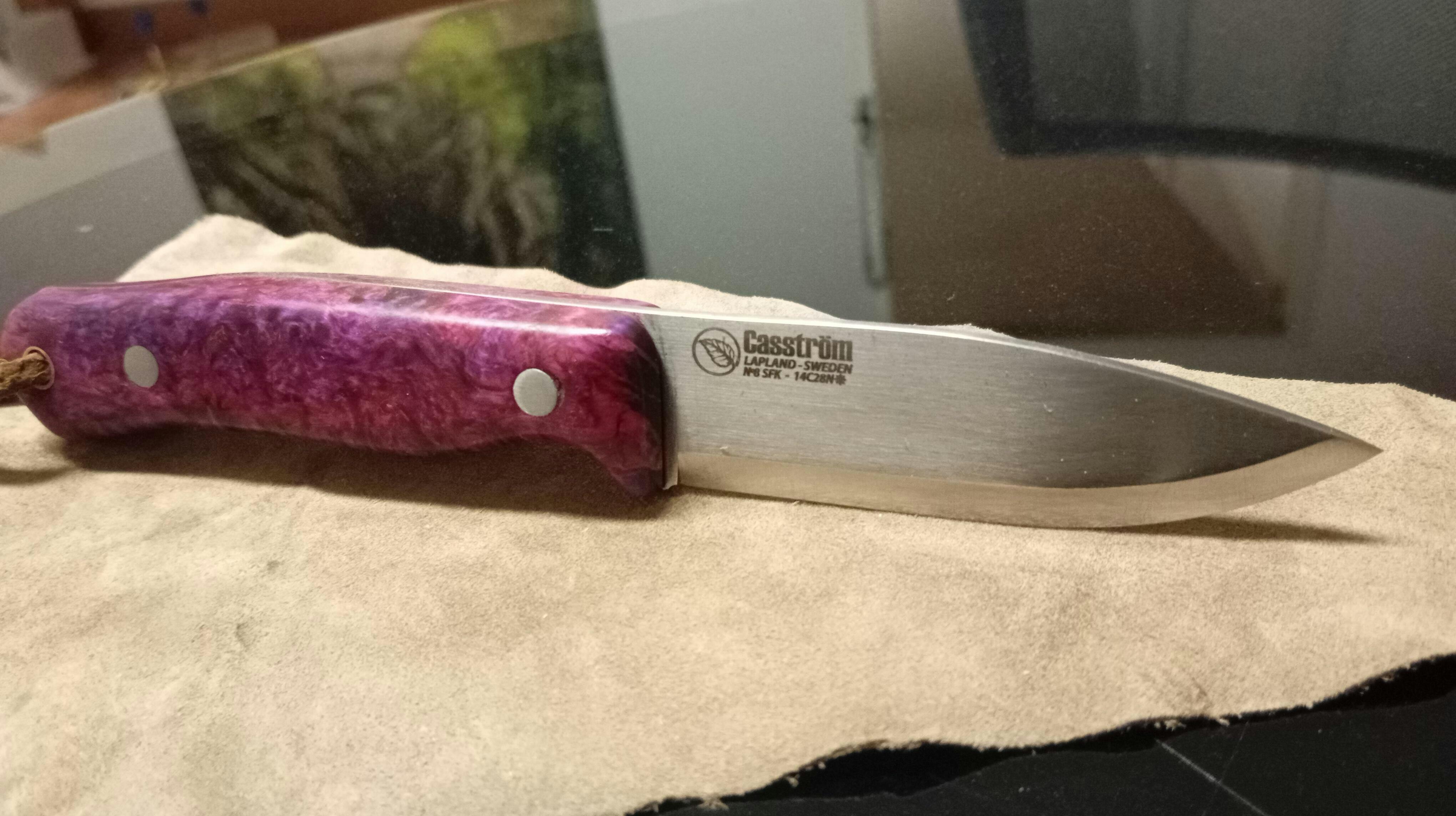 Knife blade No.8 SFK, Casström knife blade