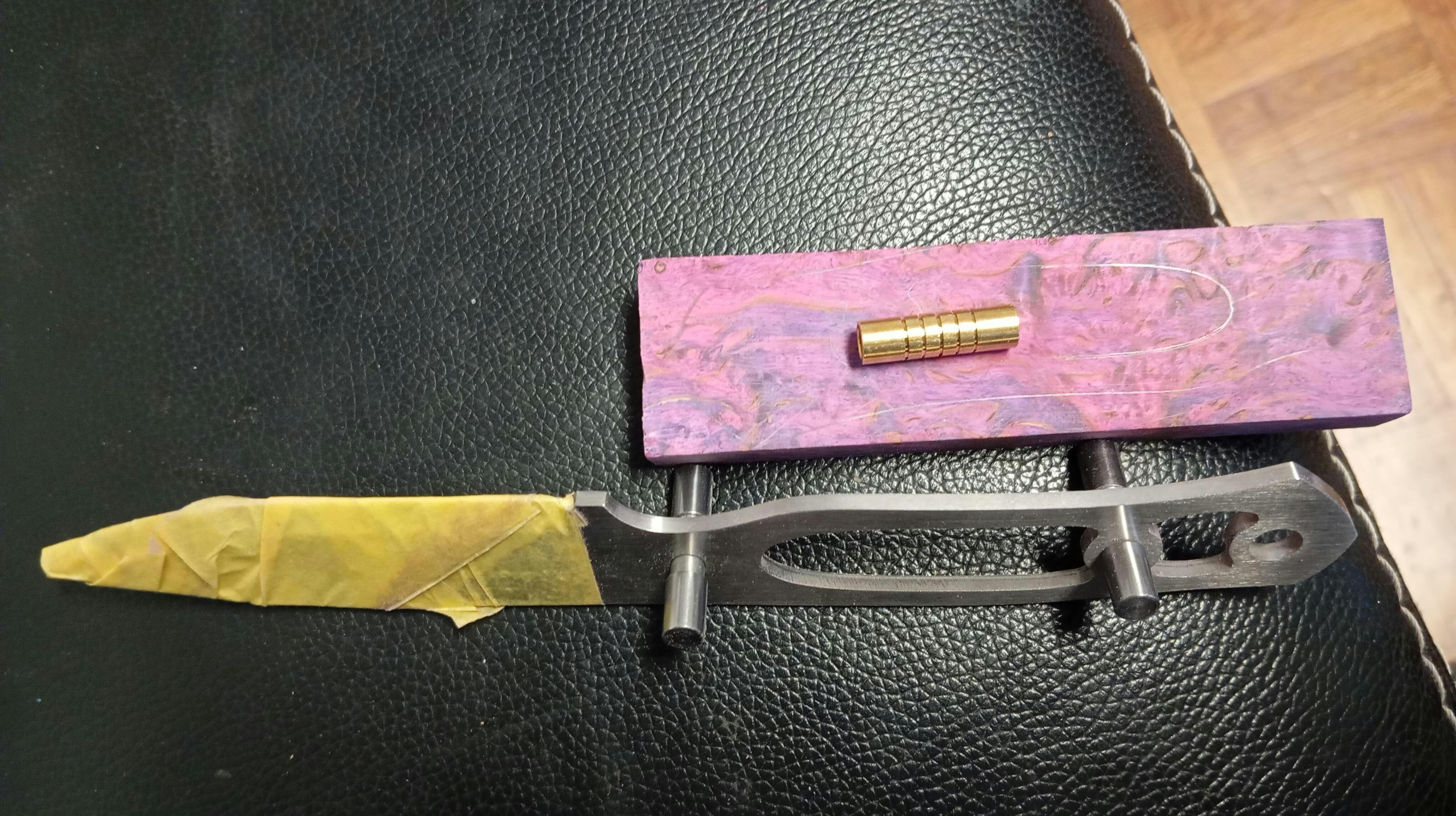 Knife blade No.8 SFK, Casström knife blade