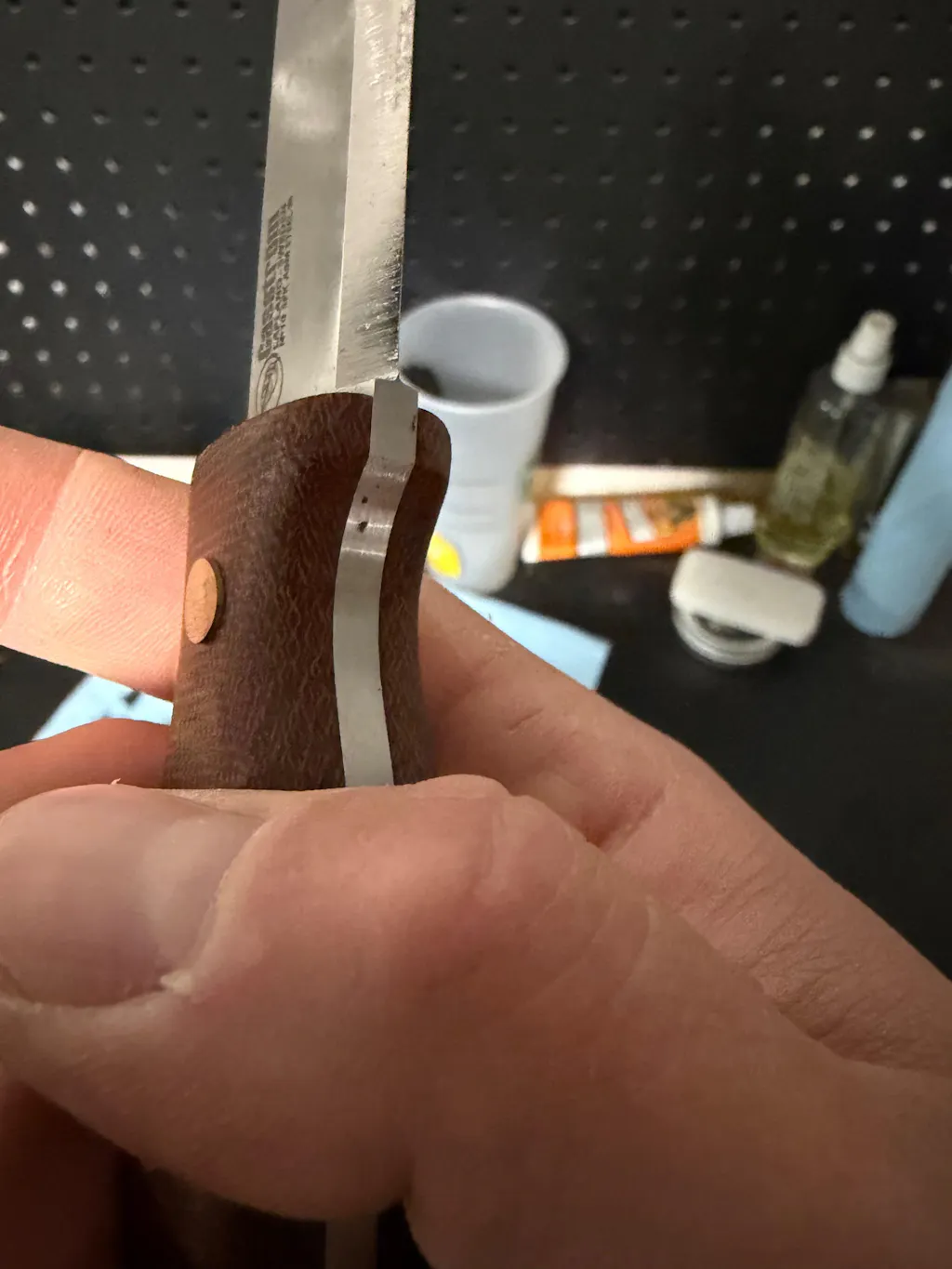 No.10 SFK, Canvas Micarta, Tool Steel, Leather – Casström