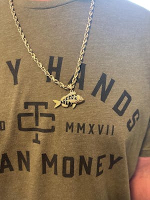 Sheepshead Fish Necklace