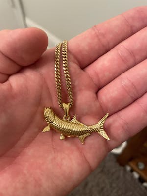 Tarpon Fish Necklace