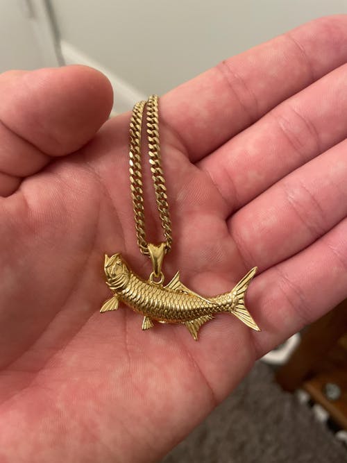 Tarpon Fish Necklace