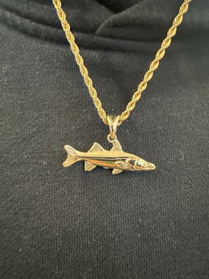 Snook Fish Necklace