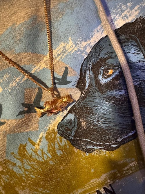 Largemouth Bass Fish Necklace