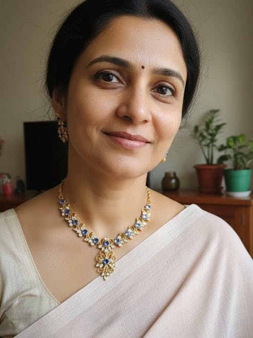 925 Silver Diamond Swastik Kids Bracelet