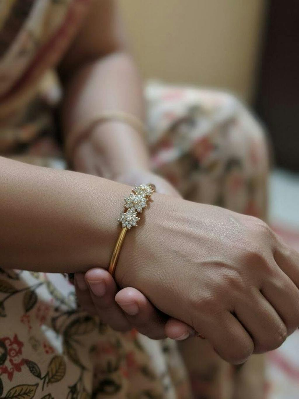 Diamond Luxe Gold Cuff