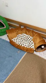 2 in 1 Interactive Cat Tunnel Bed