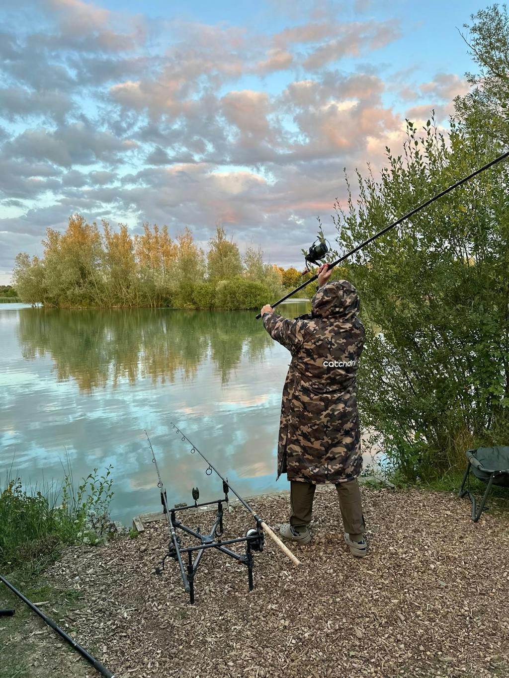 Catchdry Pro Coat - Fleece Lined Waterproof Fishing Coat