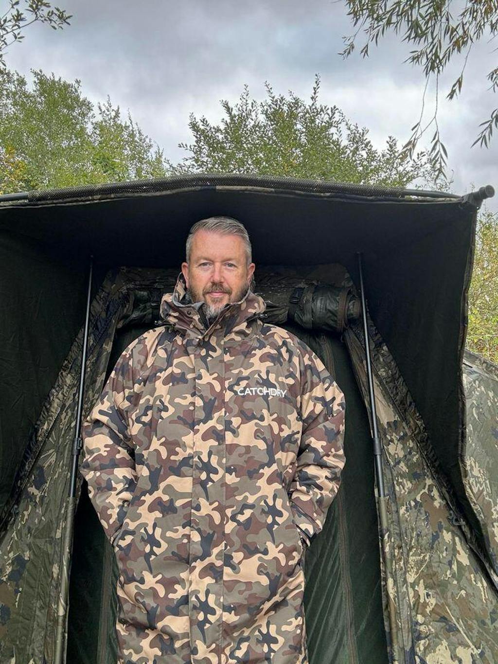 Catchdry Pro Coat - Fleece Lined Waterproof Fishing Coat