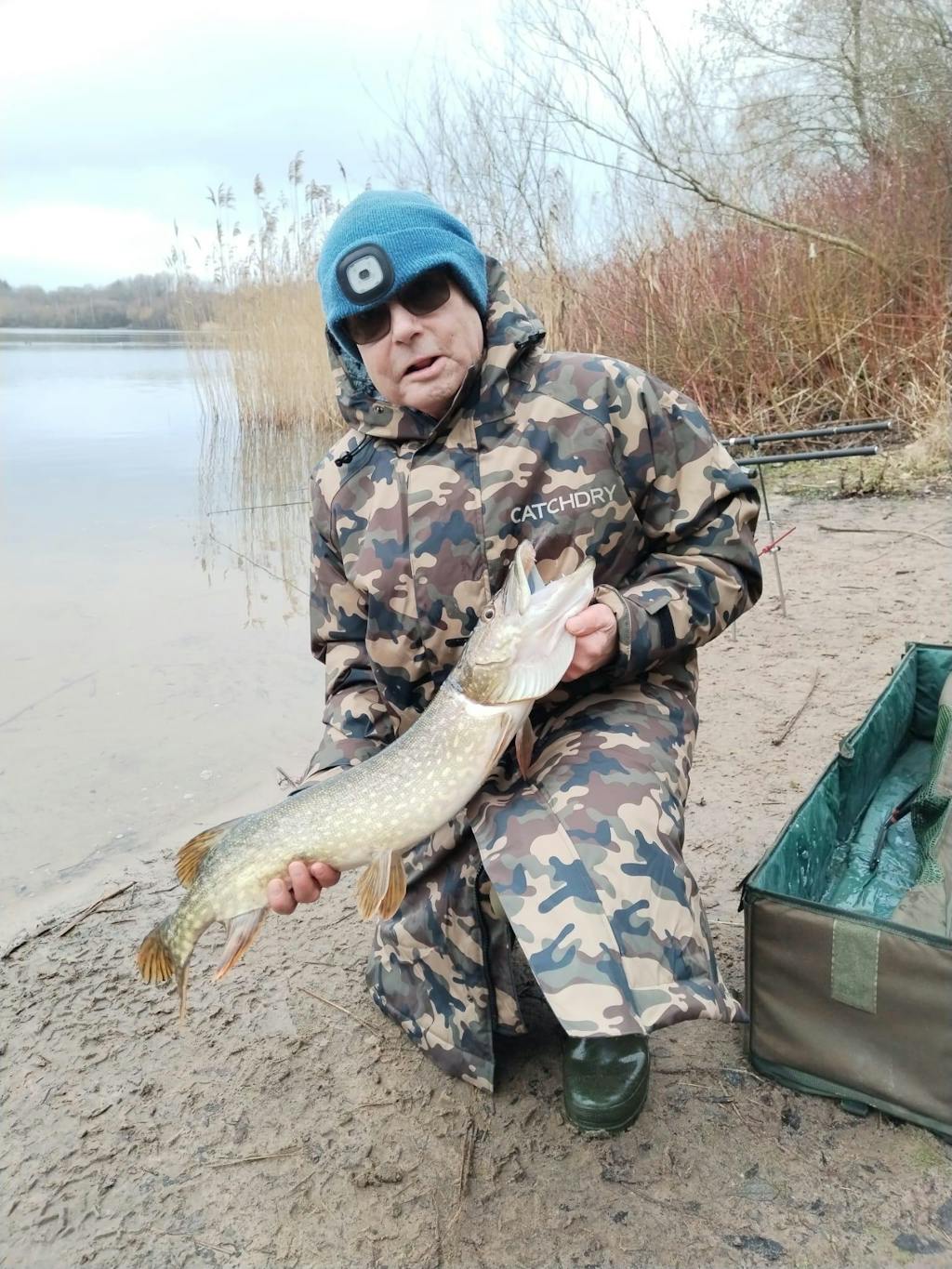 Catchdry Pro Coat - Fleece Lined Waterproof Fishing Coat