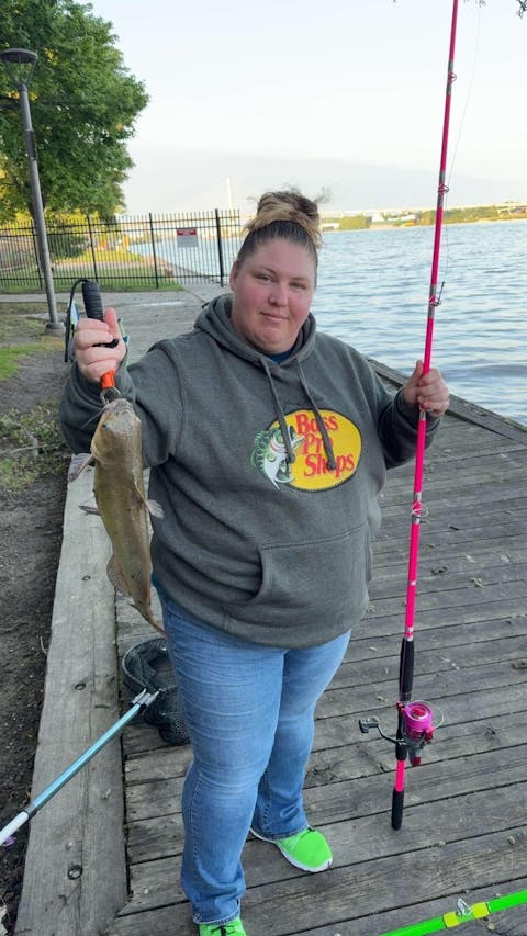 Tournament Series Pink Spinning Rod