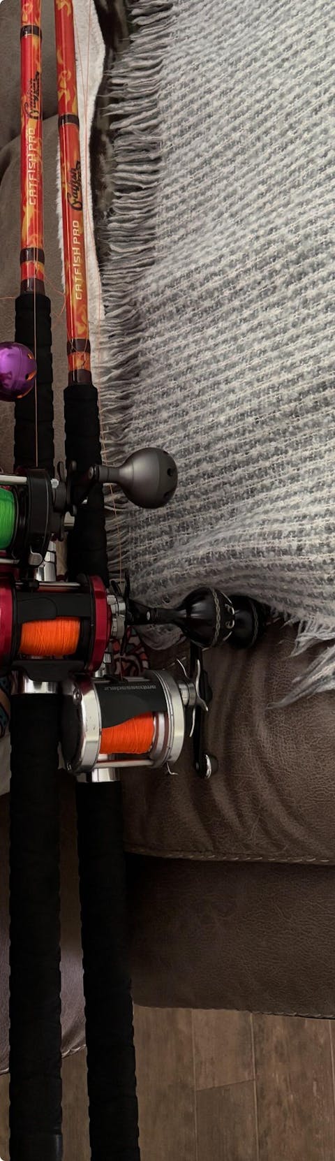 Orange Dragon Fire Casting Glow Rod