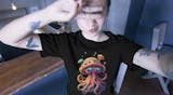 Psychedelic Octopus - Unisex classic tee