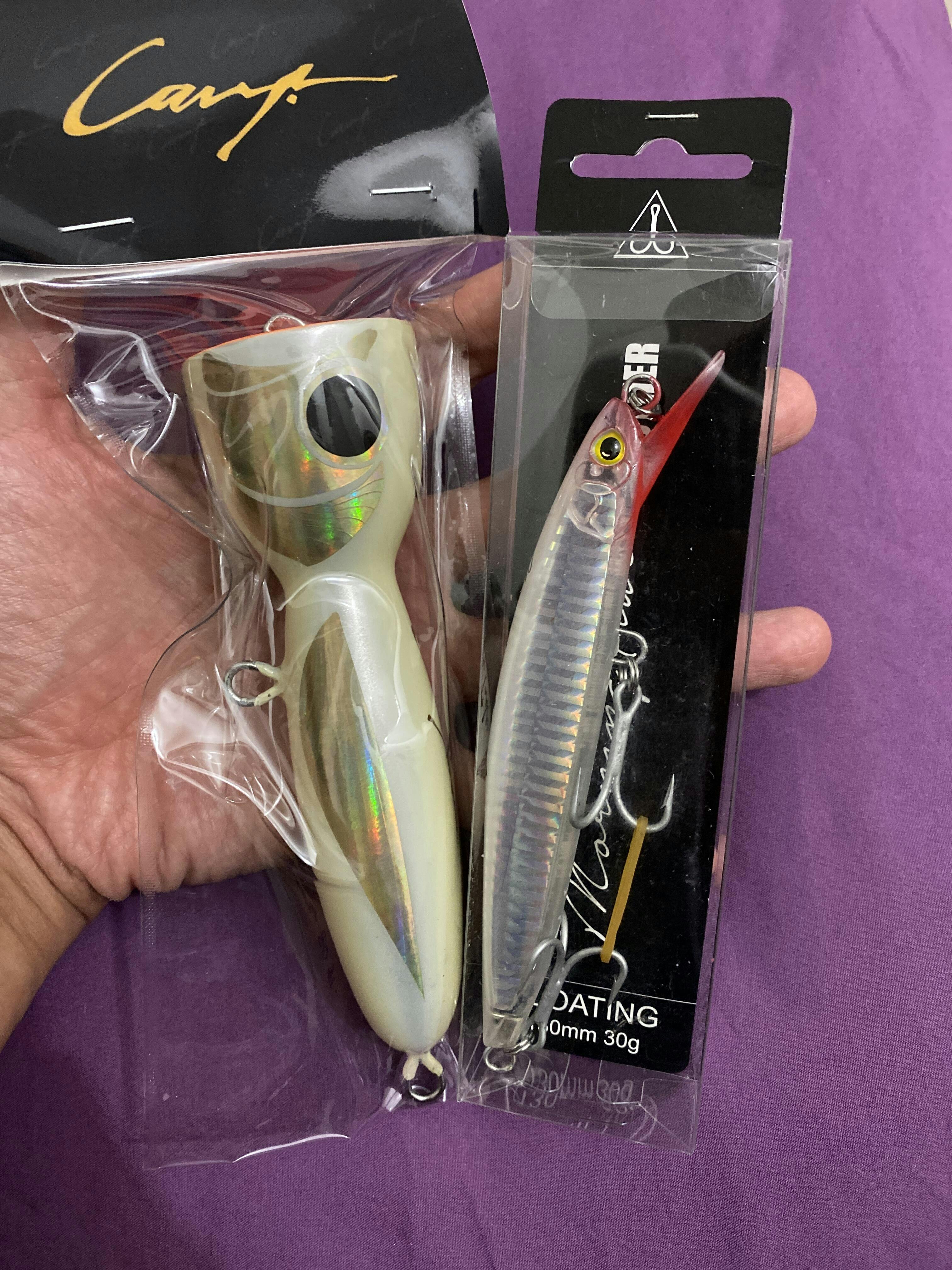 Cavy Fishing Chaos Popper – Compact Long-Cast Handmade Topwater