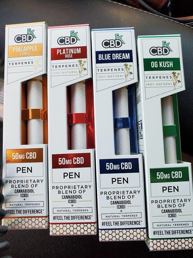 CBD + Delta-9 THC Vape Juice: OG Kush - CBDfx.com