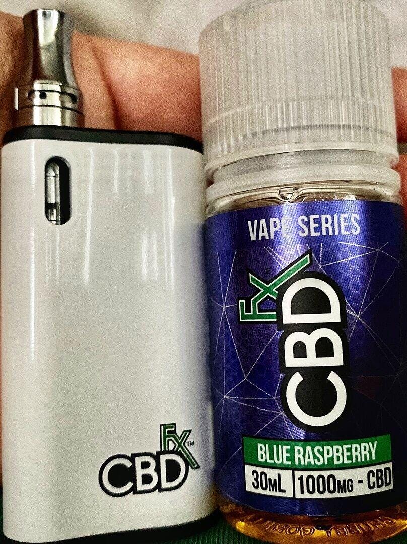 Blueberry Raspberry CBD Vape Juice 500 - 2000mg - CBDfx.com