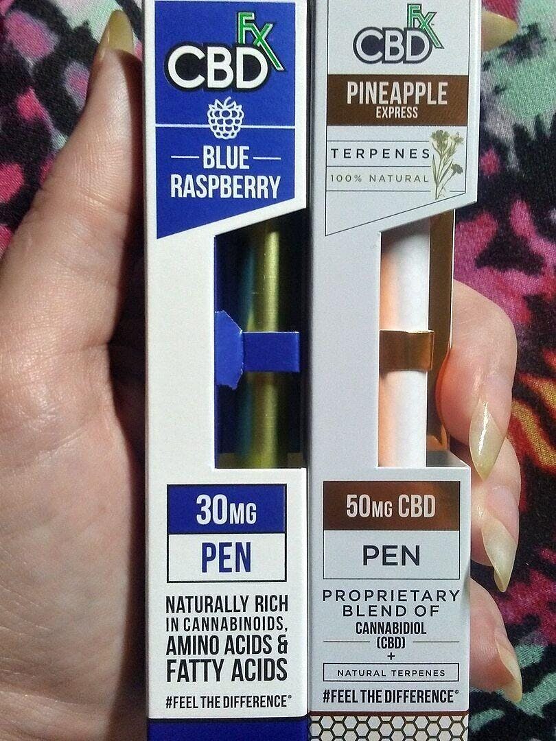 Blue Raspberry CBD Vape Pen | 1500mg Broad Spectrum CBD - CBDfx