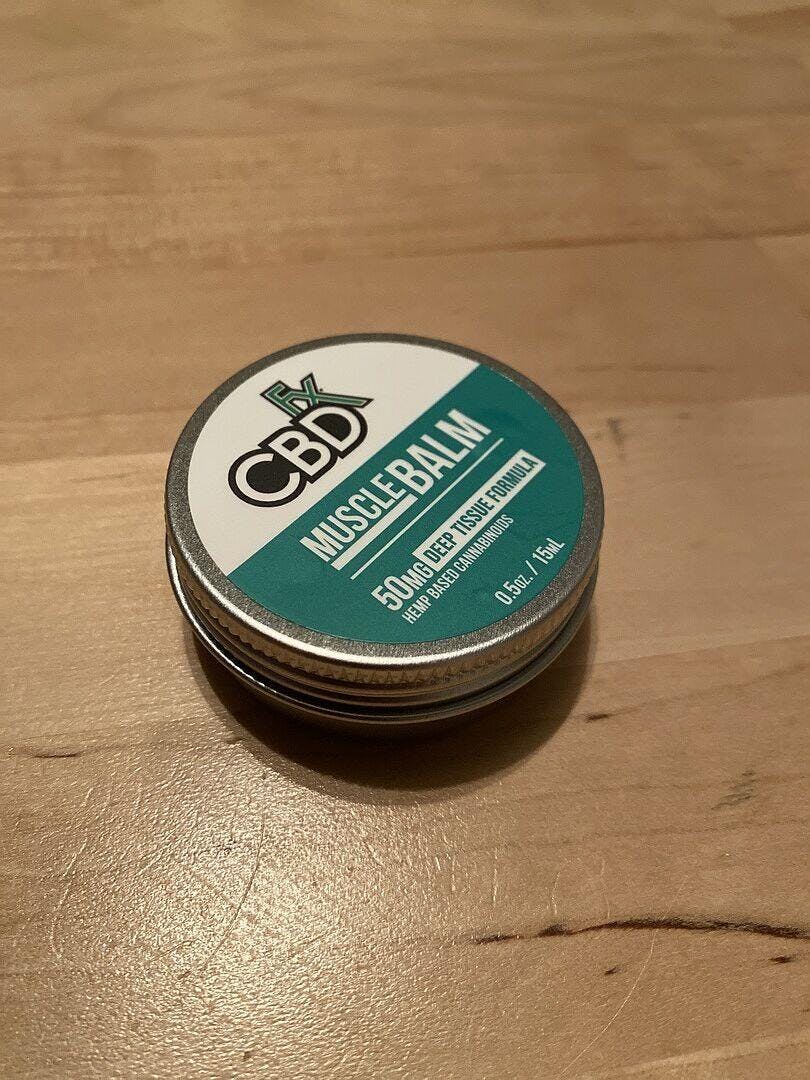 [CBD FX] MUSCLE BALM 250mg 5個セット Full Spectrum CBD Balm to help soothe aching muscles