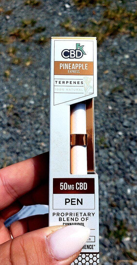THC Vape Pen - Pineapple Express: 10mg THC + 1500mg CBD