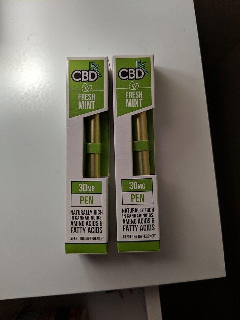 Cool Mint CBD Vape Pen | 1500mg Broad Spectrum CBD - CBDfx