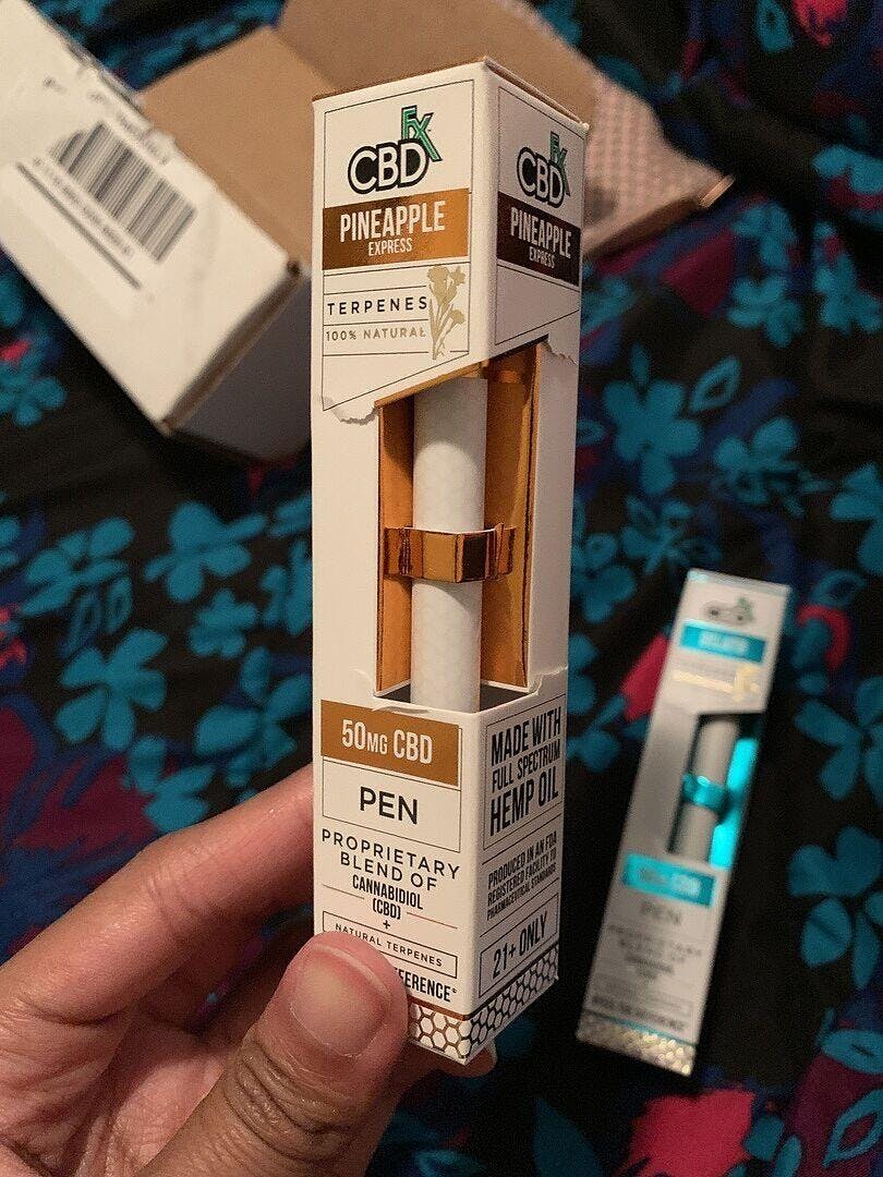 THC Vape Pen - Pineapple Express: 10mg THC + 1500mg CBD