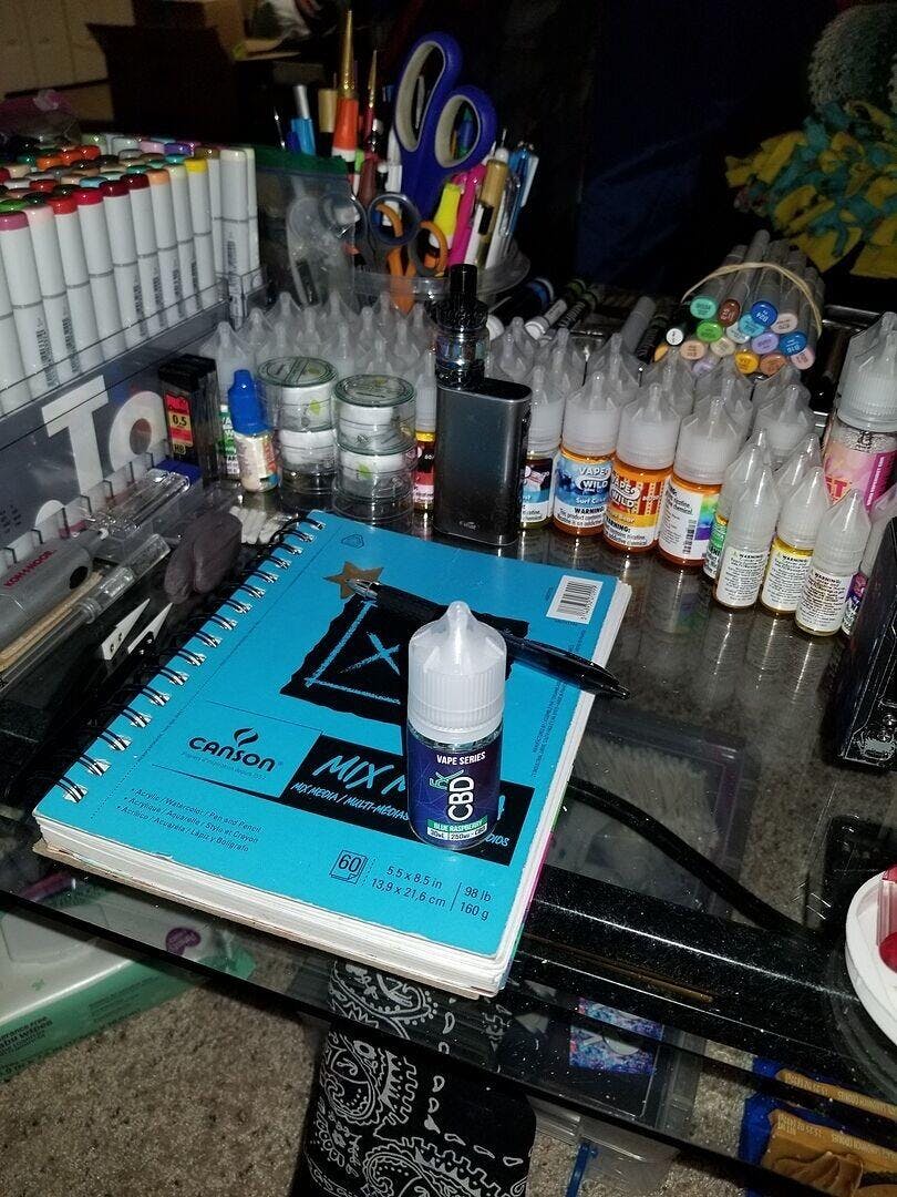 Blueberry Raspberry CBD Vape Juice 500 - 2000mg - CBDfx.com