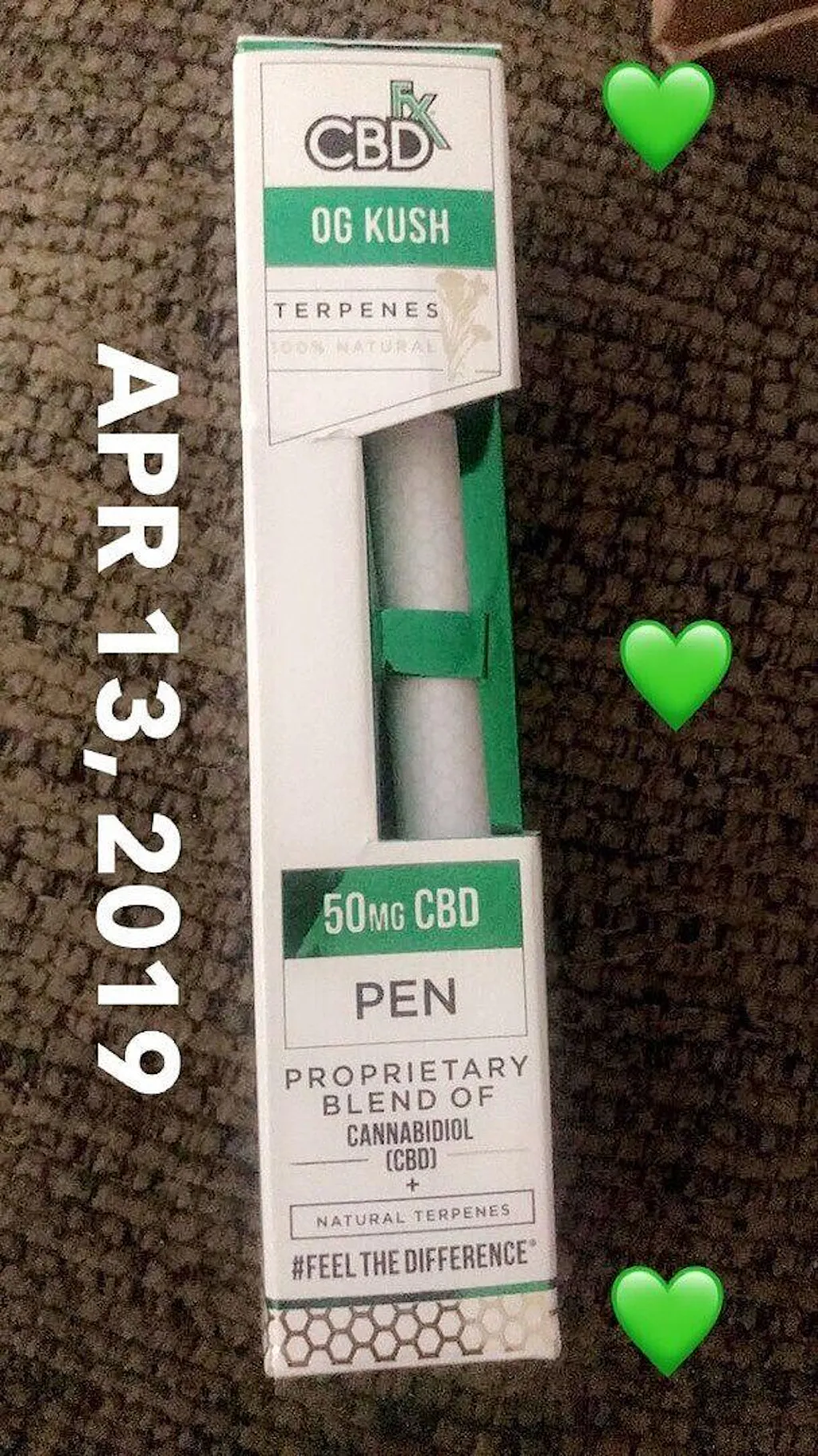 CBD + Delta-9 THC Vape Juice: OG Kush