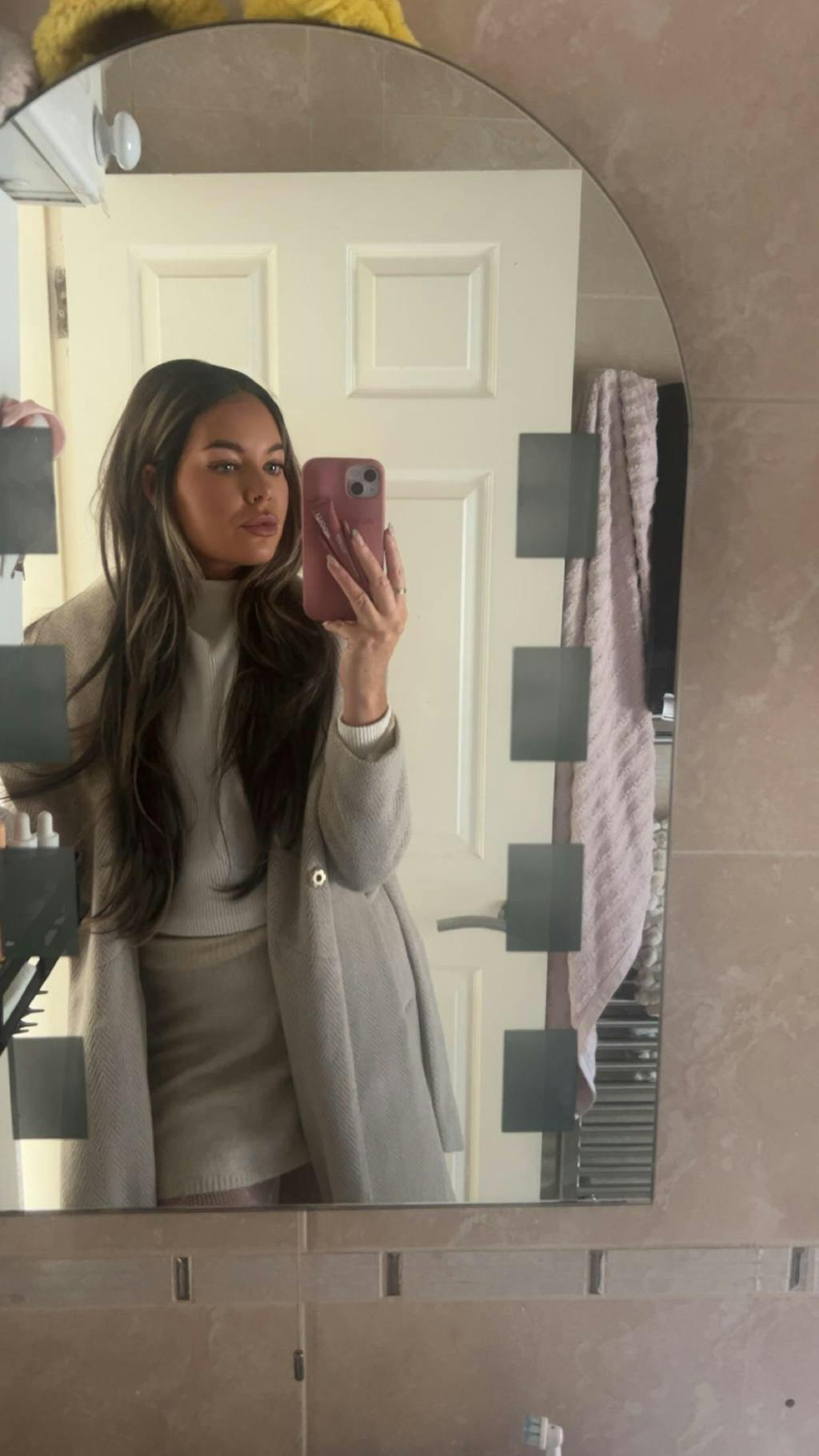 Brown Blonde Streaked Lace Front Wig. Zosia