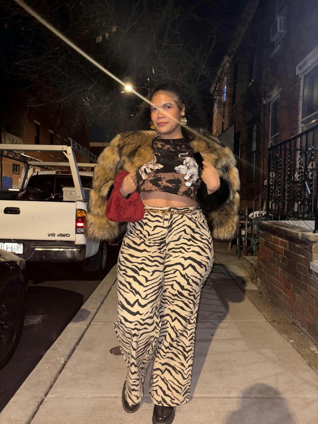 VIXA Faux Fur Jacket