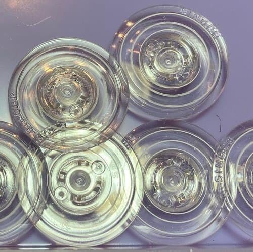 Genuine Singer Touch-N-Sew Bobbins (10-Pack) - Part #163131-S | Premium Quality